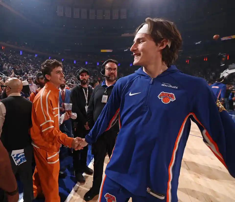 Tyler Kolek backs Timothée Chalamet to play him in Knicks film