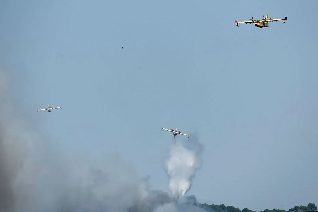 France and Spain Wildfires Force Evacuations