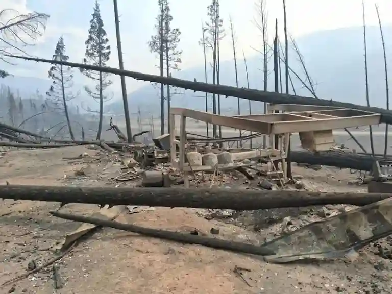 Clinton BC Wildfire Leaves Devastation
