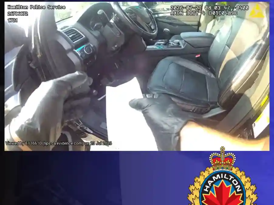 Hamilton Police Arrest Teen After Fast-Food Receipt Links Him to Stolen Car