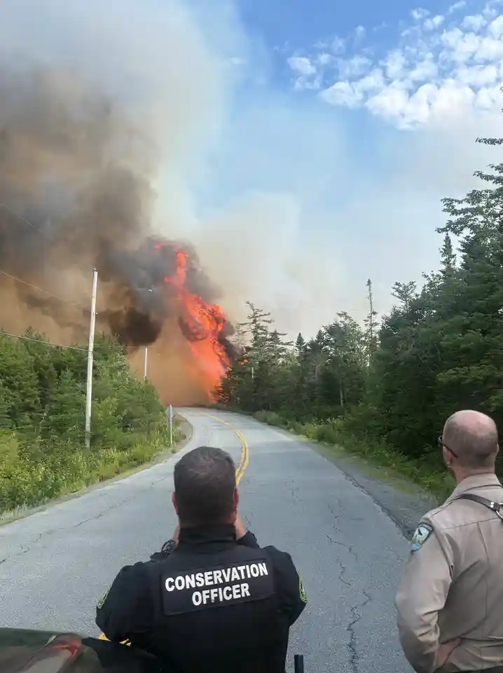 Nova Scotia Wildfire Expands Near Halifax, Evacuations Ordered