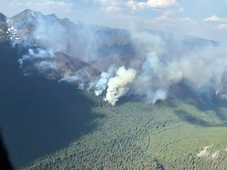 British Columbia Wildfires Spread