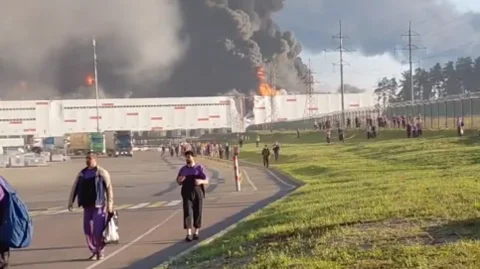 Ukrainian drone strikes hit Russian Wildberries warehouses, killing 8