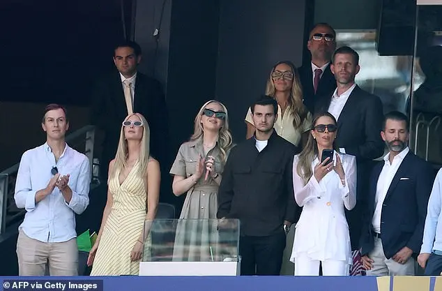 Trump family attends World Cup final in New Jersey