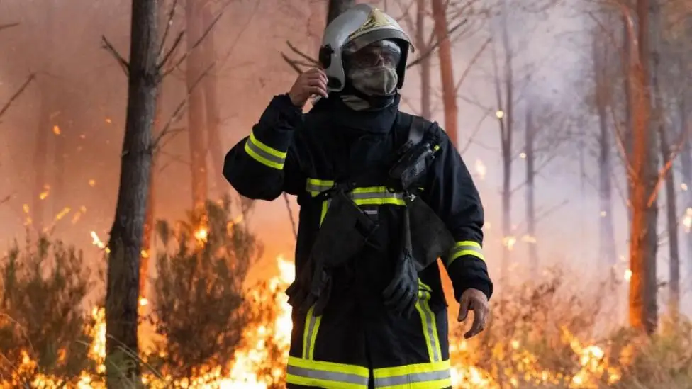 Bordeaux Wildfire Nears City as France Battles Blazes