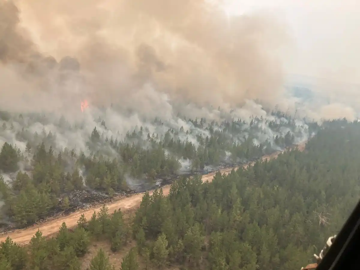 Clinton, B.C. wildfire update: Village stands as evacuees await fate